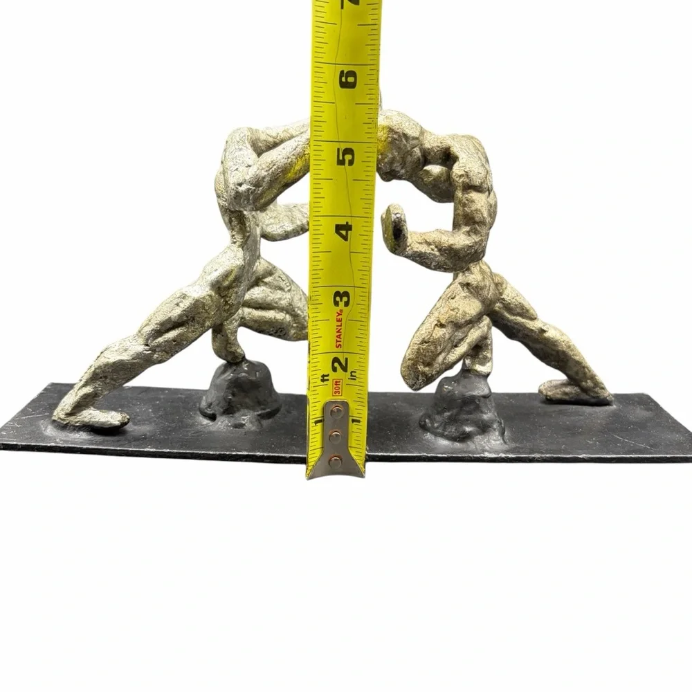 ATHLETIC FIGURE BOOKENDS PIER 1 IMPORTS SET OF 2